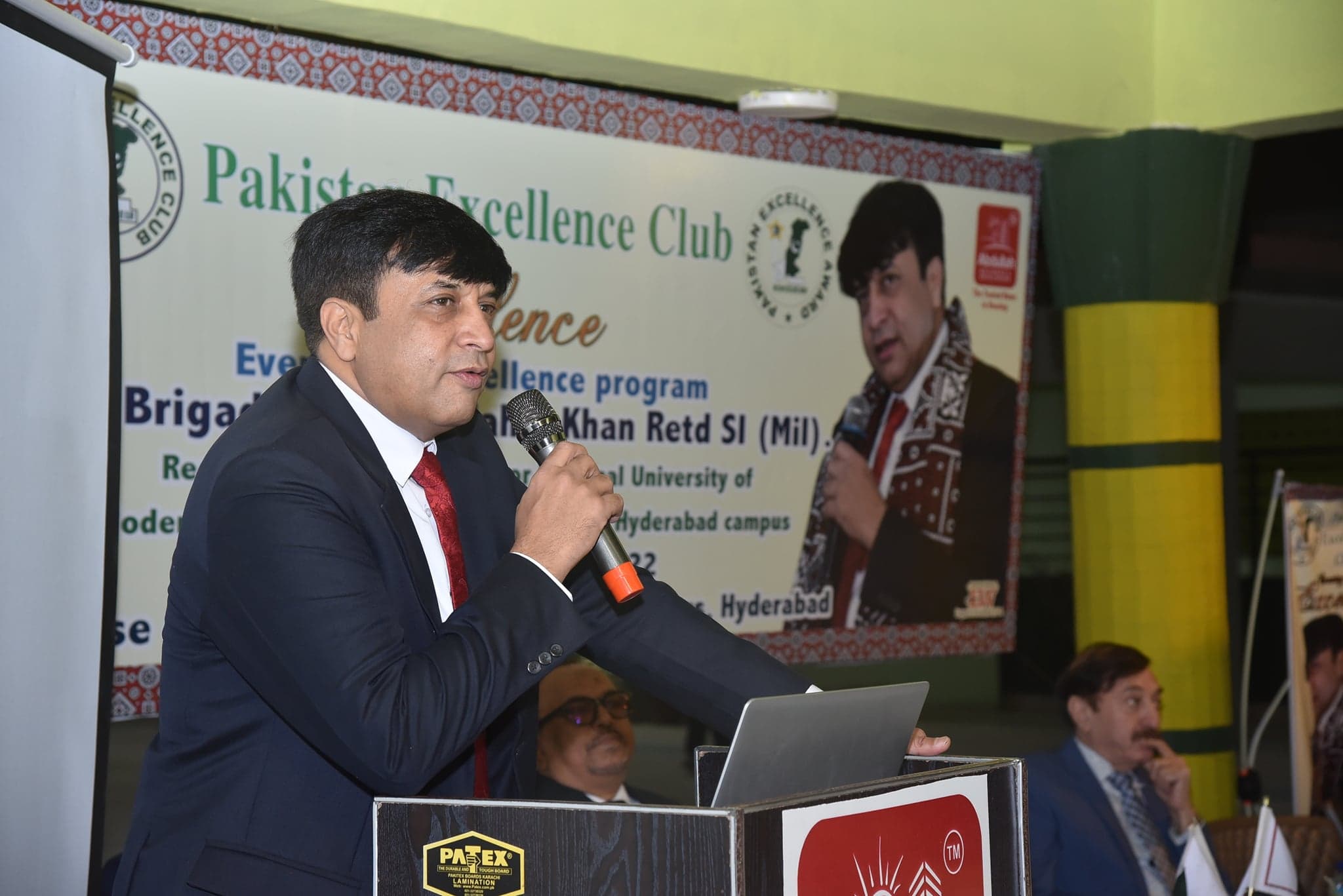 CEREMONY IN HONOR OF BRIGADIER (R) AAMIR ZAHID KHAN AT EXCELLENCE CLUB